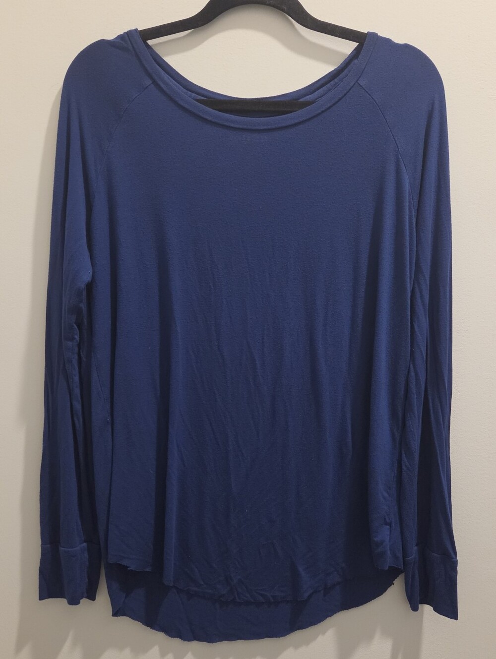 American Eagle Soft & Sexy Jegging T Long Sleeve Blue Soft Fabric